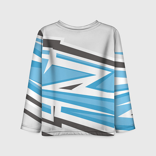 Детский лонгслив Если Саня опоздал значит так надо / 3D-принт – фото 2