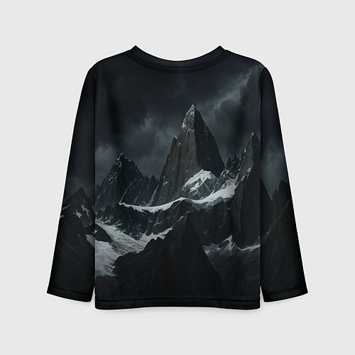 Детский лонгслив Саня за своих горой / 3D-принт – фото 2
