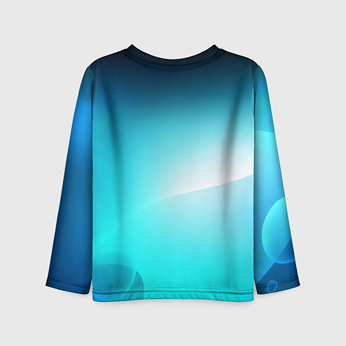 Детский лонгслив Саша - сам себе король / 3D-принт – фото 2