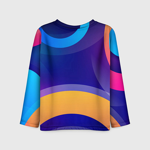 Детский лонгслив Саня не король - Саня круче / 3D-принт – фото 2