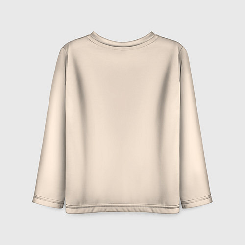 Детский лонгслив Недовольный кот и мышь / 3D-принт – фото 2