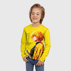 Лонгслив детский Зенитсу Агатсума КРД, цвет: 3D-принт — фото 2