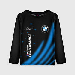 Лонгслив детский BMW Power Performance, цвет: 3D-принт