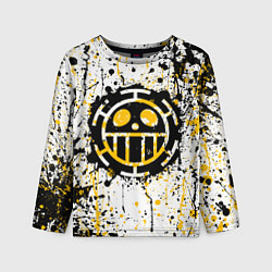 Лонгслив детский Пираты сердца - Ван Пис, цвет: 3D-принт