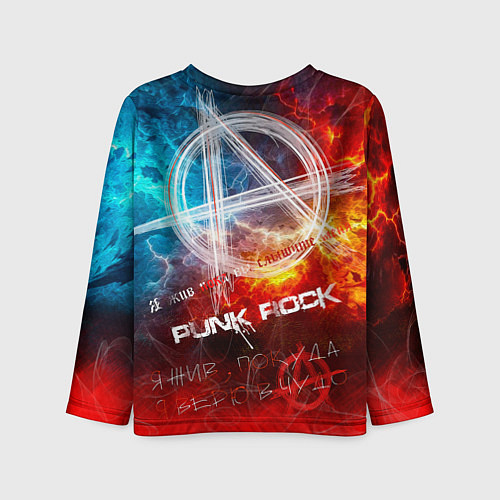 Детский лонгслив Король и Шут - всегда с нами / 3D-принт – фото 2