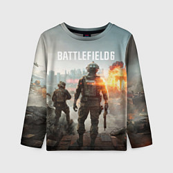 Лонгслив детский Битва за Бруклин из Battlefield 6, цвет: 3D-принт