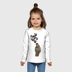 Лонгслив детский J-Hope, цвет: 3D-принт — фото 2