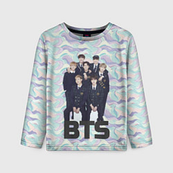 Лонгслив детский BTS совместное фото, цвет: 3D-принт