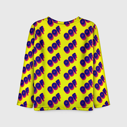 Детский лонгслив Monako off / 3D-принт – фото 2