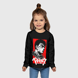 Лонгслив детский Берсерк аниме, цвет: 3D-принт — фото 2
