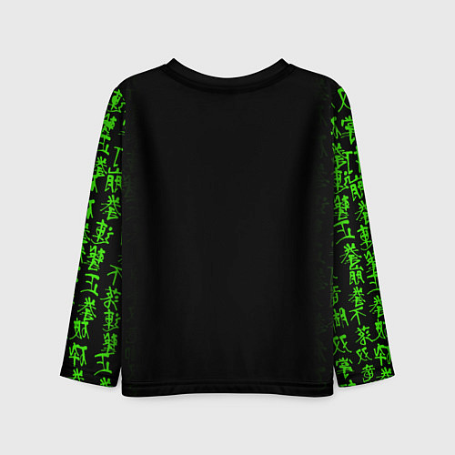 Детский лонгслив Аниме Человек бензопила / 3D-принт – фото 2