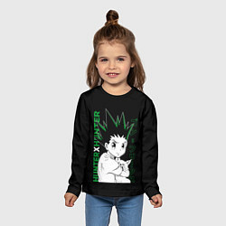 Лонгслив детский Гон Фрикс Хантер х Хантер, цвет: 3D-принт — фото 2