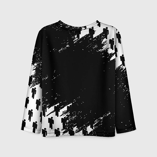 Детский лонгслив Ювентус пипл краски / 3D-принт – фото 2