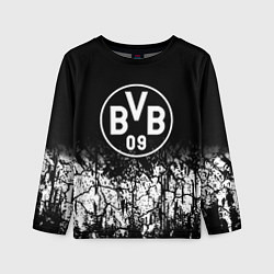 Лонгслив детский Боруссиа текстура земли, цвет: 3D-принт