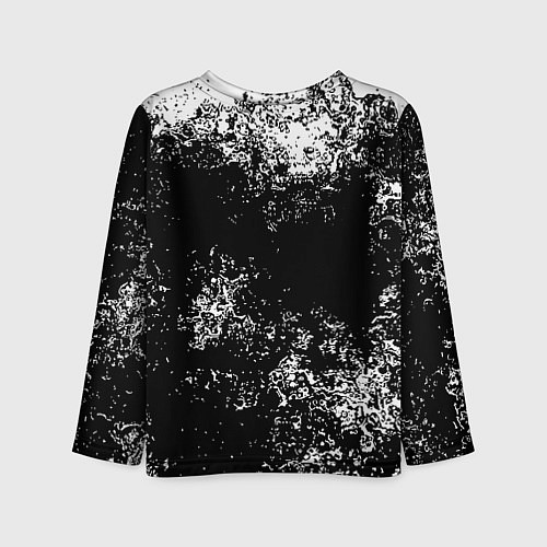Детский лонгслив Ювентус брызги красок / 3D-принт – фото 2
