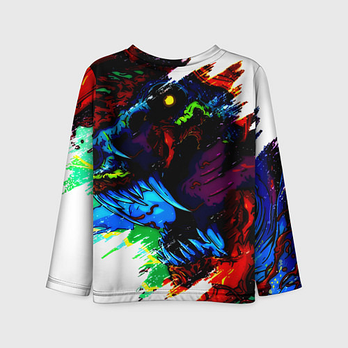 Детский лонгслив Arsenal monster / 3D-принт – фото 2