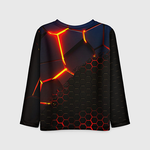 Детский лонгслив Monster energy броня краски / 3D-принт – фото 2