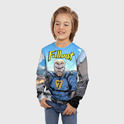 Лонгслив детский Fallout 7, цвет: 3D-принт — фото 2
