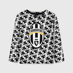Лонгслив детский Ювентус хвост феи лого аниме, цвет: 3D-принт