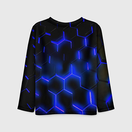 Детский лонгслив FC Bayern Mnchen соты / 3D-принт – фото 2
