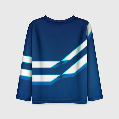 Детский лонгслив Бавария Мюнхен геометрия / 3D-принт – фото 2