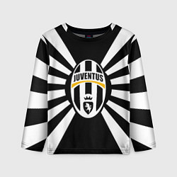 Детский лонгслив Ювентус линии