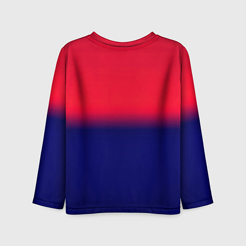 Детский лонгслив Бавария Мюнхен градиент / 3D-принт – фото 2