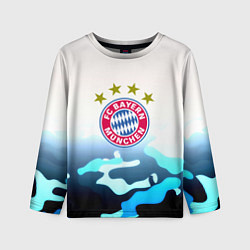 Детский лонгслив Бавария Мюнхен камуфляж