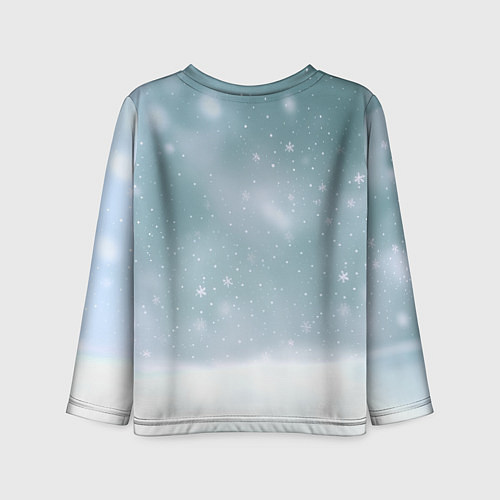 Детский лонгслив Милый конек / 3D-принт – фото 2