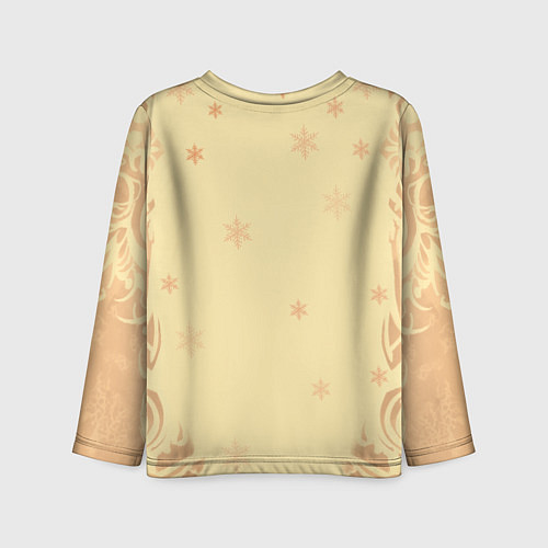 Детский лонгслив Славянский конь / 3D-принт – фото 2