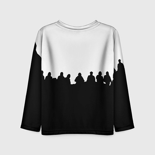 Детский лонгслив Ювентус команды / 3D-принт – фото 2