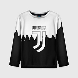 Детский лонгслив Ювентус команды