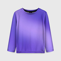 Лонгслив детский Color purple gradient, цвет: 3D-принт