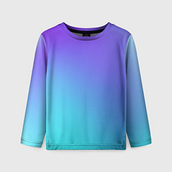 Лонгслив детский Color multi-colored gradient, цвет: 3D-принт