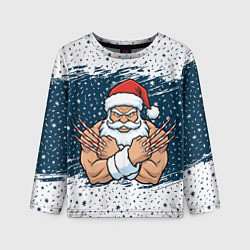 Лонгслив детский Сантамаха, цвет: 3D-принт