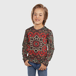 Лонгслив детский Пыльный ковёр, цвет: 3D-принт — фото 2