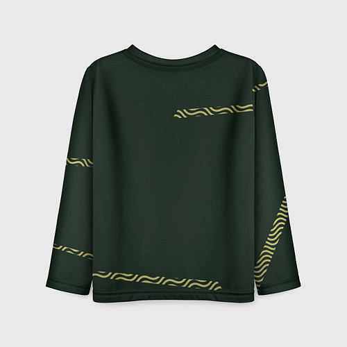 Детский лонгслив Зебра-коллаж / 3D-принт – фото 2