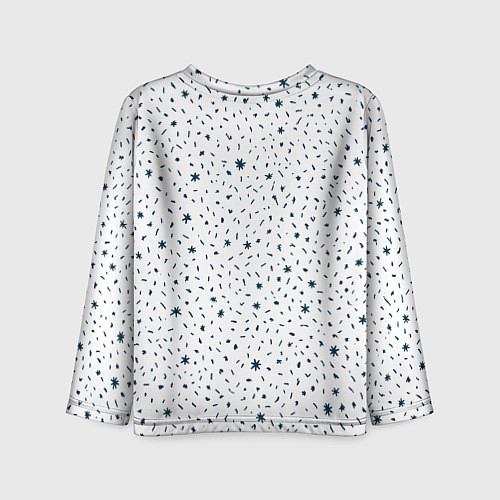 Детский лонгслив Я устал я ухожу - новогодний мем 2026 / 3D-принт – фото 2