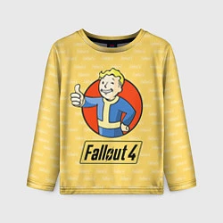 Лонгслив детский Fallout 4: Pip-Boy, цвет: 3D-принт