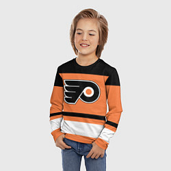 Лонгслив детский Philadelphia Flyers, цвет: 3D-принт — фото 2