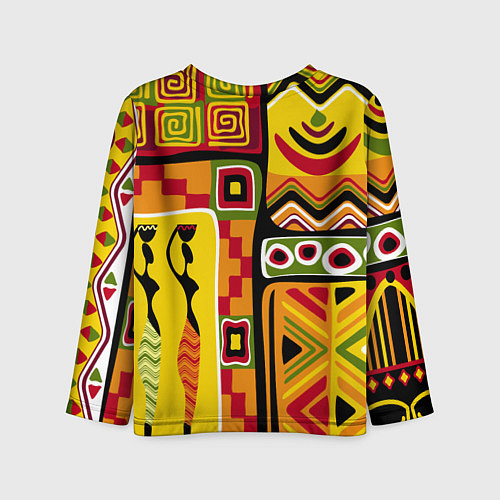 Детский лонгслив Африка / 3D-принт – фото 2