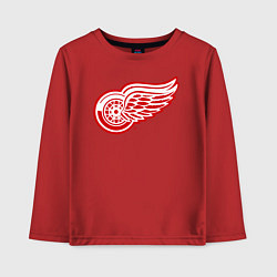 Лонгслив хлопковый детский Detroit Red Wings, цвет: красный