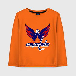 Детский лонгслив Washington Capitals: Ovechkin