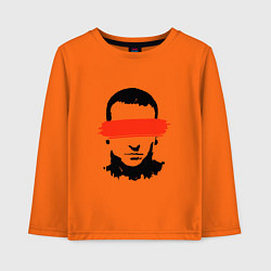 Лонгслив хлопковый детский Chester Creative, цвет: оранжевый