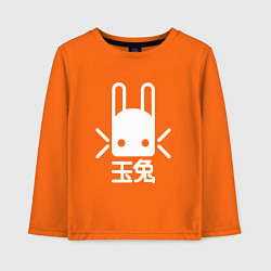 Лонгслив хлопковый детский Destiny Rabbit, цвет: оранжевый