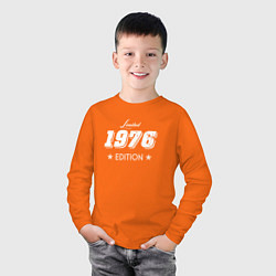 Лонгслив хлопковый детский Limited Edition 1976, цвет: оранжевый — фото 2