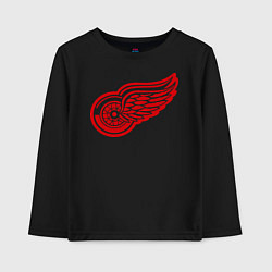 Лонгслив хлопковый детский Detroit Red Wings: Pavel Datsyuk, цвет: черный