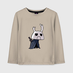 Лонгслив хлопковый детский Hollow Knight, цвет: миндальный