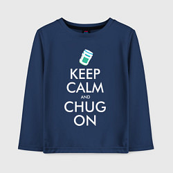 Детский лонгслив Keep Calm & Chug on