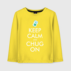 Детский лонгслив Keep Calm & Chug on